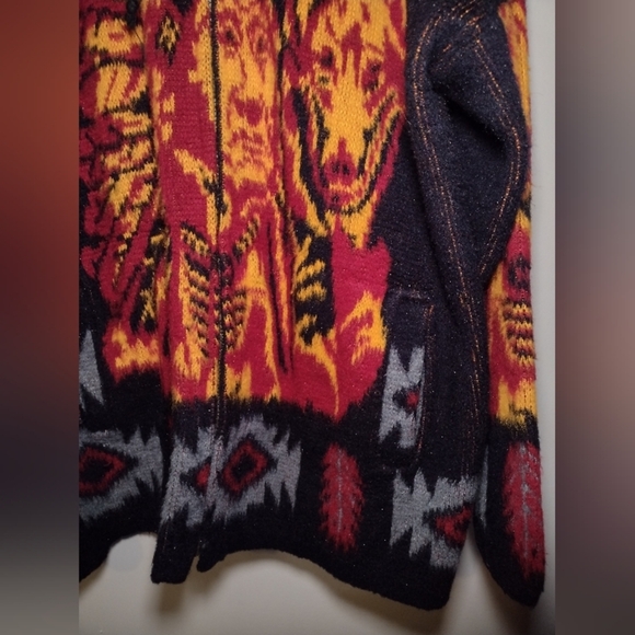 Ruminahui vintage wool sweater size L/XL - Picture 3 of 10